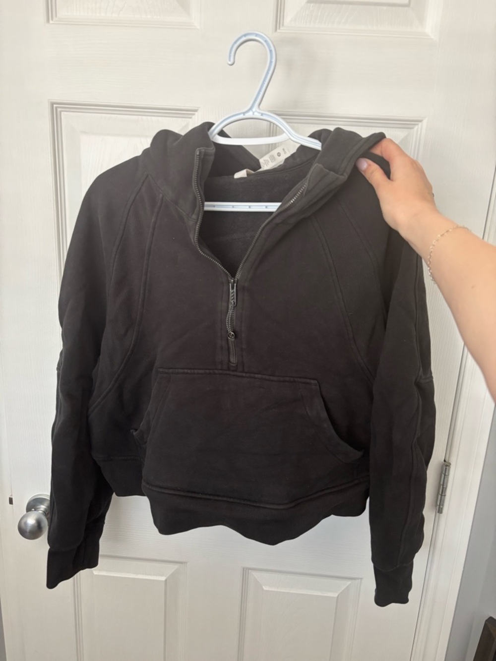 lululemon Black Half-Zip Hoodie